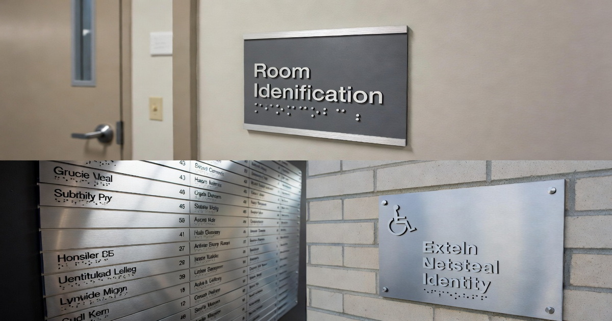Hybrid Braille Signage System Overview Hybrid Braille Signage System Overview