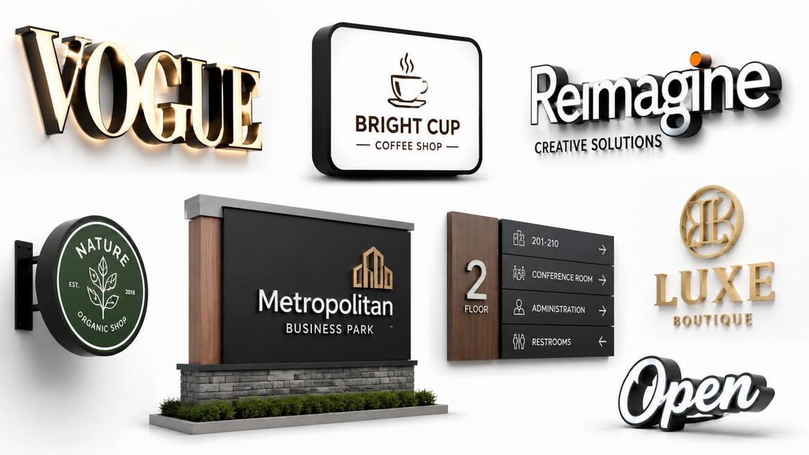 OEM Advertising Signage Product Showcase OEM Advertising Signage Product Showcase