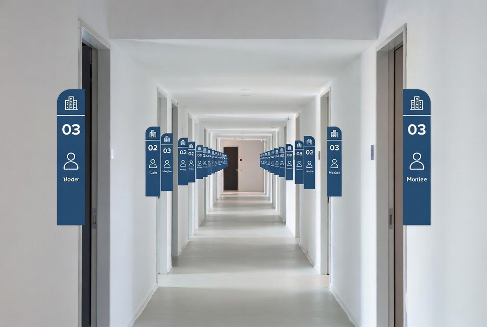 Door Sign System In Corporate Office Door Sign System In Corporate Office