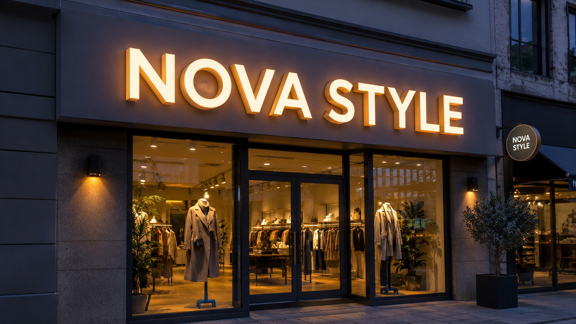 Outdoor Retail Signage Application Outdoor Retail Signage Application