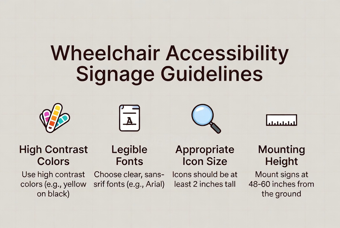 Accessible Signage Design Principles Accessible Signage Design Principles