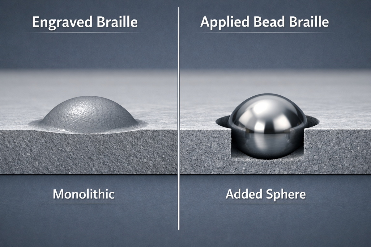 Engraved Braille Vs. Applied Bead Braille: A Cost-Benefit Analysis