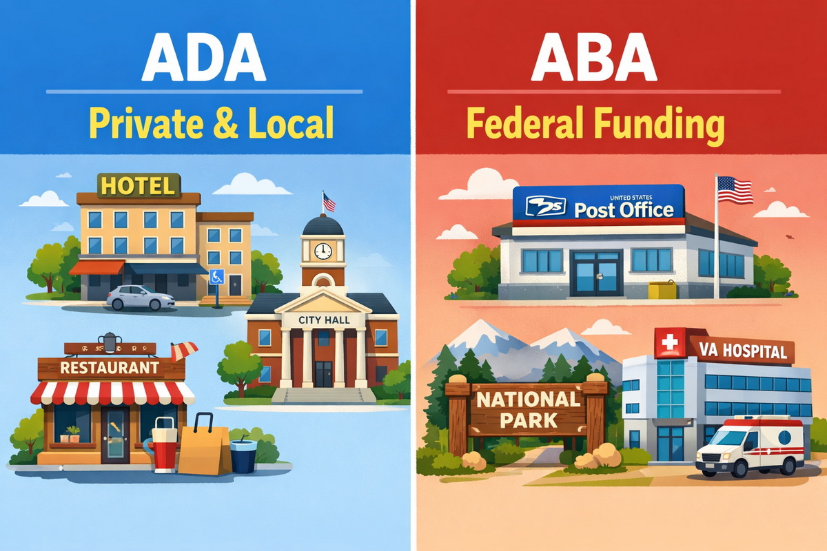 ADA Vs ABA Regarding Signs