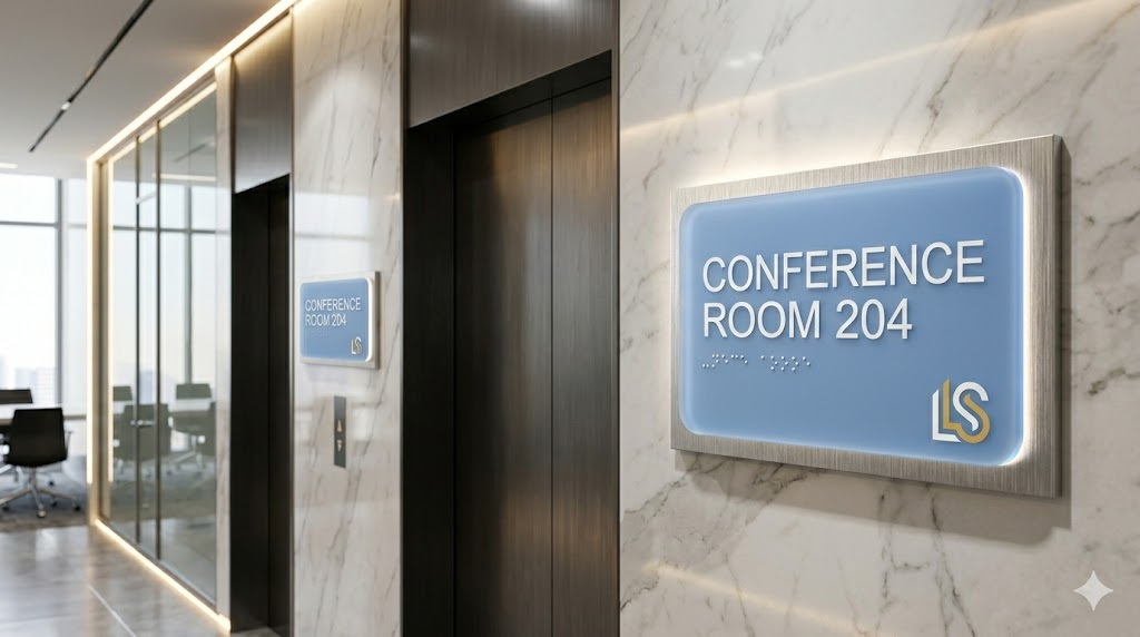 Mixed Media Signage In Corporate Environment.jpg