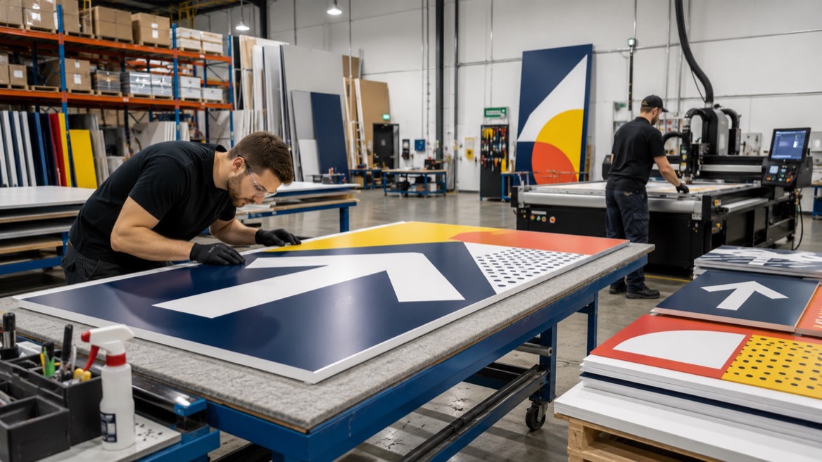 Signage Production And Quality Control Signage Production And Quality Control