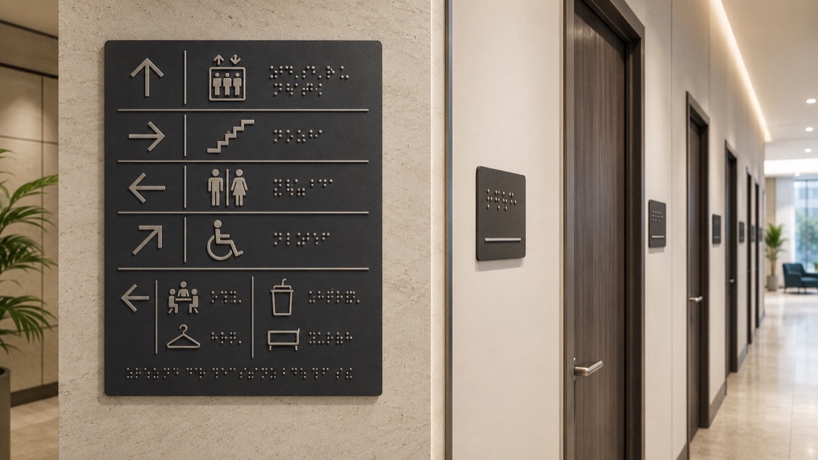 Braille Signage System Comparison