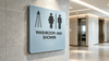 Restroom / Bathroom ADA Signs