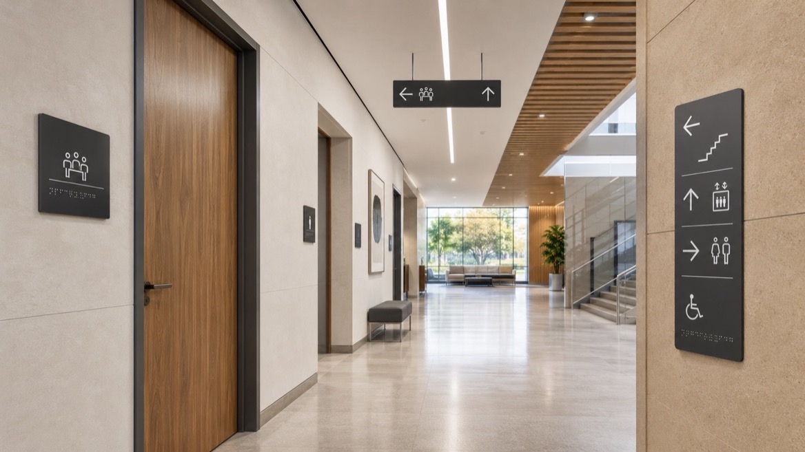 Interior Wayfinding Sign System Interior Wayfinding Sign System