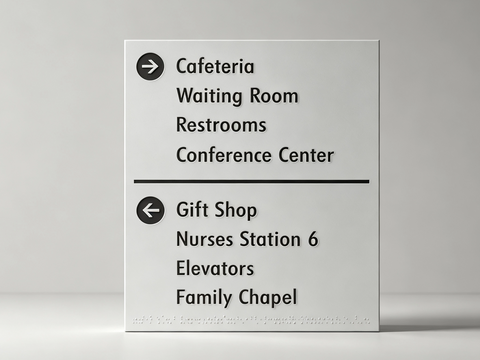 ADA Floor Signs