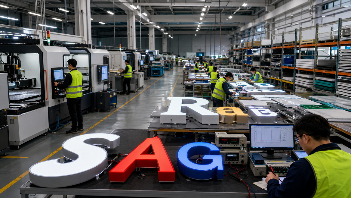 China Illuminated Signs Manufacturing Facility Interior_2