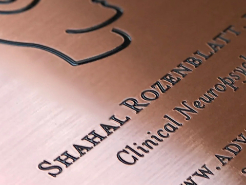 Etched Bronze Plaques