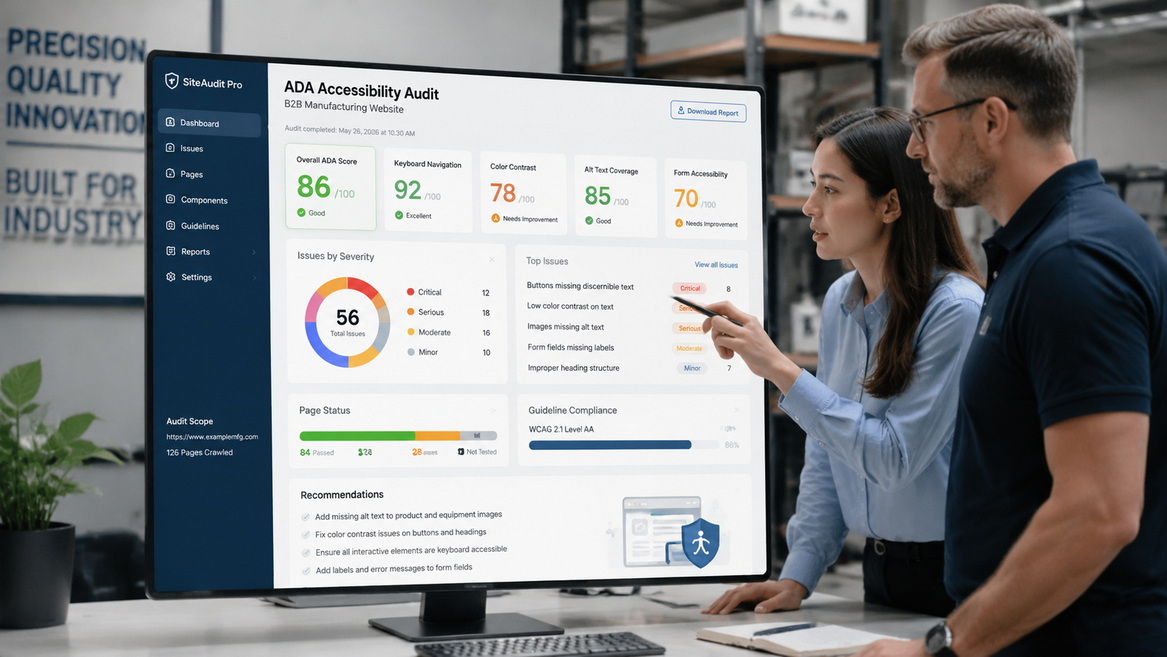 ADA Compliance Checklist for Websites in 2026: A Practical Guide From A Signage Manufacturer's Perspective Ada
