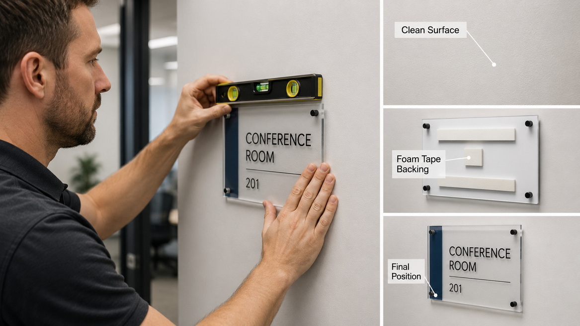 The Expert Guide To Sign Mounting Methods for Modern Advertising Signage