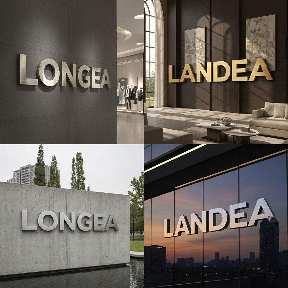 Fabricated Metal Signs