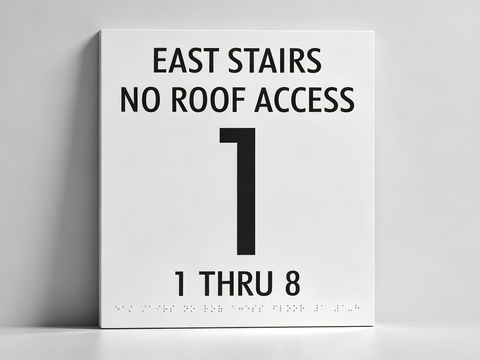 ADA Floor Signs