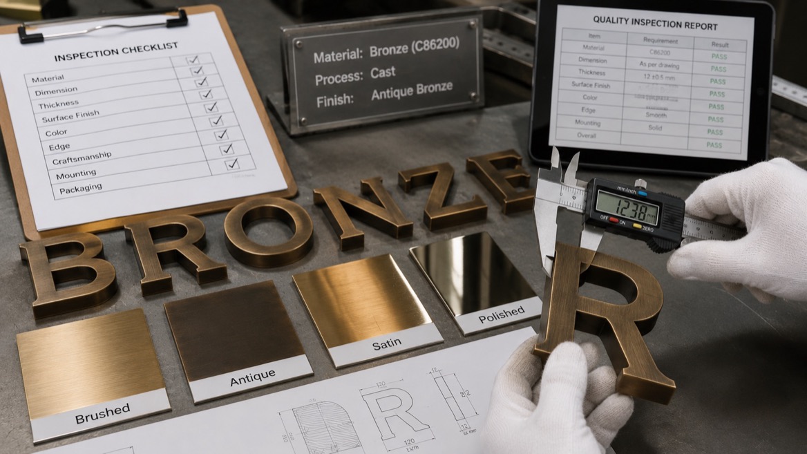 Top 10 Bronze Letters Manufacturers in China
