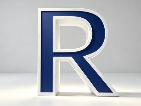 3D Printing Sign-Beveled Edge lluminated Sign
