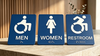 Restroom / Bathroom ADA Signs-2