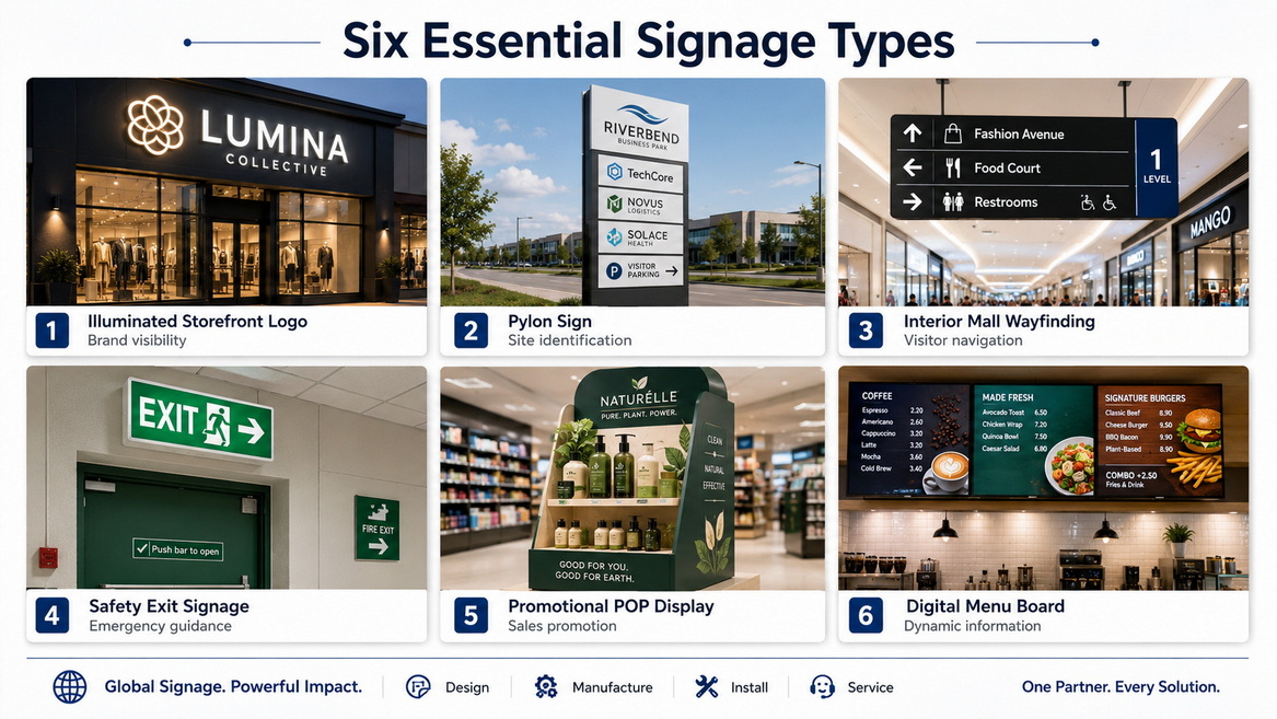 Types Of International Signage Types Of International Signage
