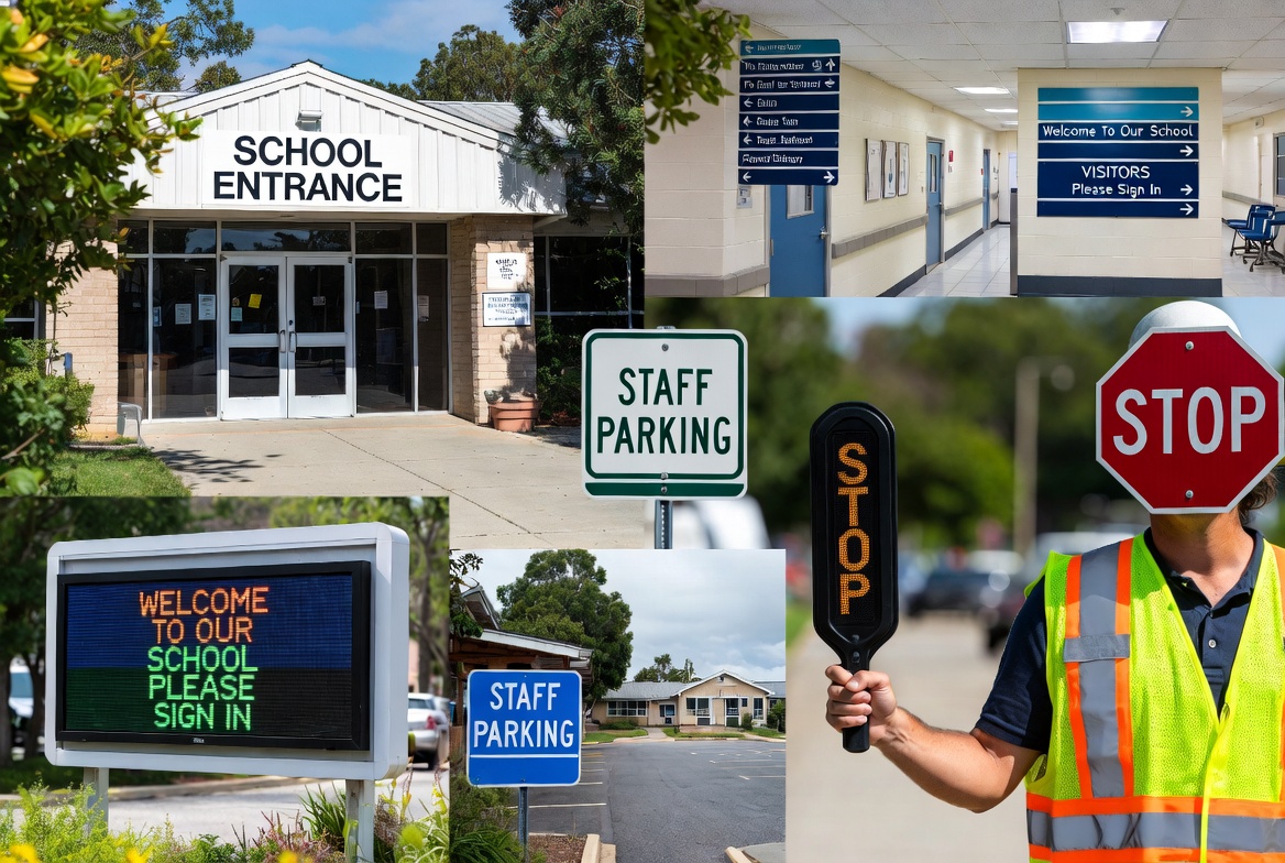 School Signage System Overview