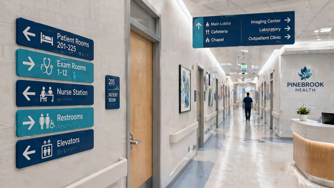 Wayfinding And ADA Signage System