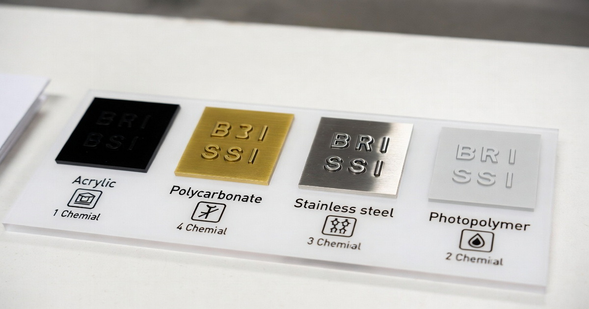 Braille Sign Material Comparison Chart Braille Sign Material Comparison Chart