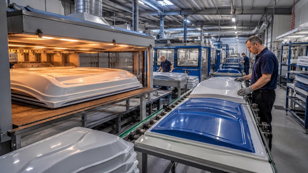 Thermoformed Sign Production Line Thermoformed Sign Production Line