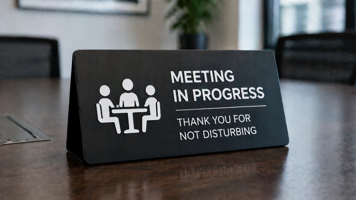 Accessible Desktop Sign Design