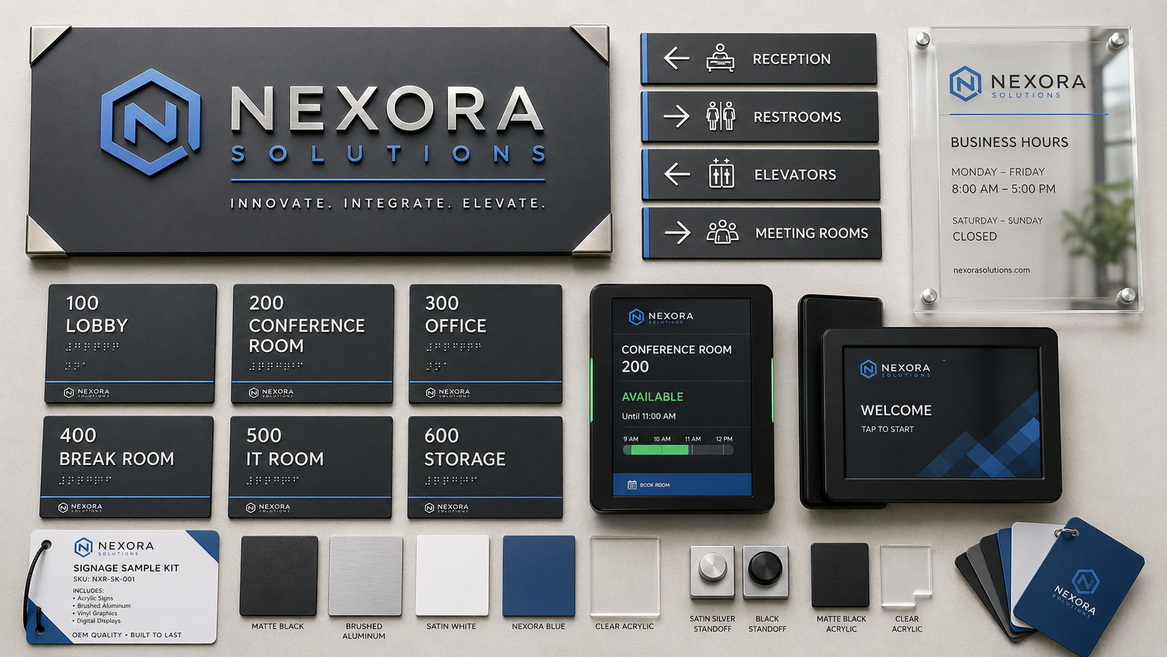 OEM Office Signage System Overview