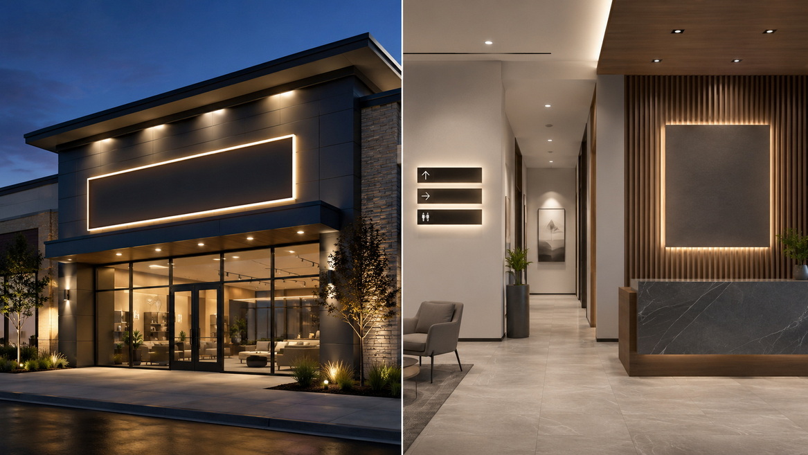 Designing High‑Impact Interior And Exterior Advertising Signage: An Expert Manufacturer's Guide