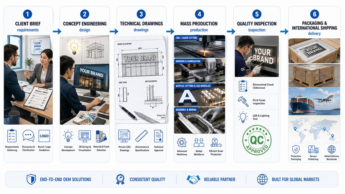 OEM Signage Project Workflow OEM Signage Project Workflow