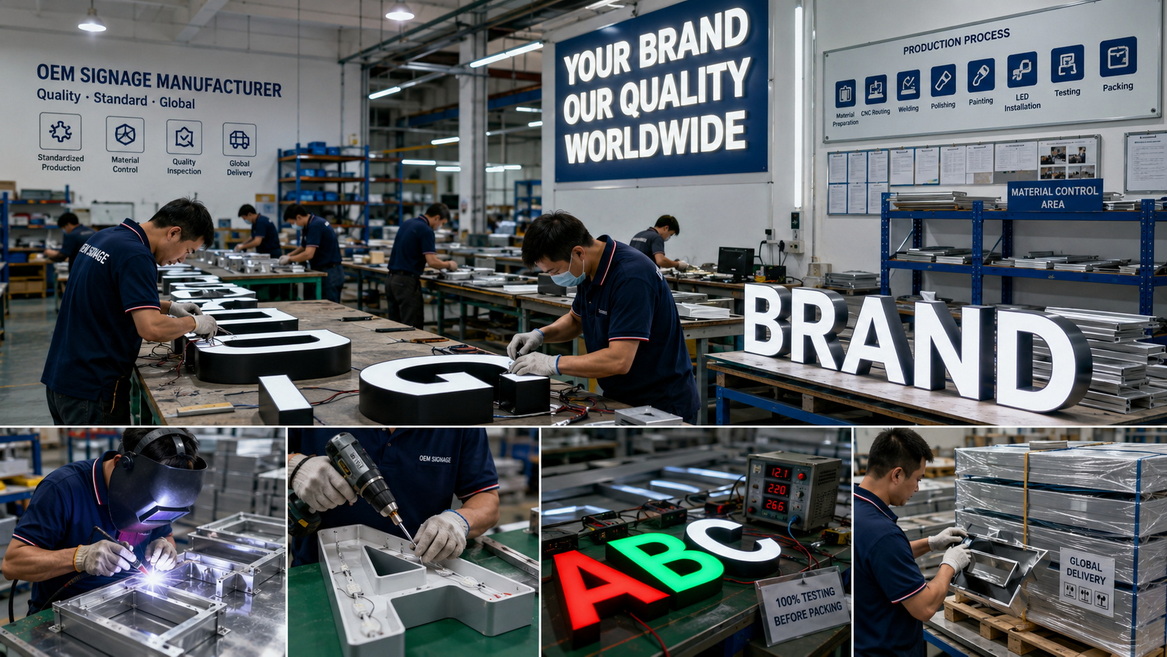 OEM Signage Production Line