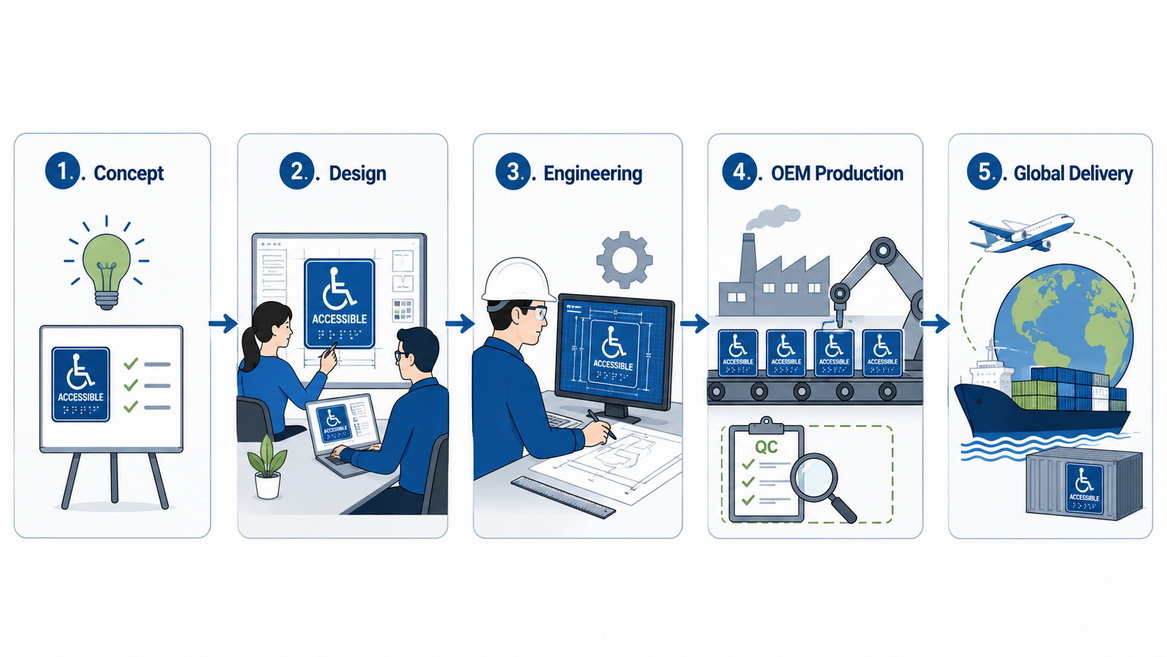 ADA Signage Collaboration Workflow ADA Signage Collaboration Workflow