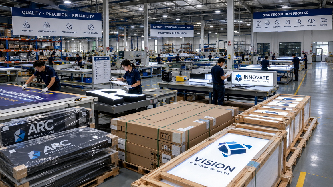 OEM Signage Production And Packaging