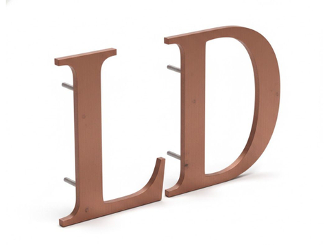 Bronze Letters
