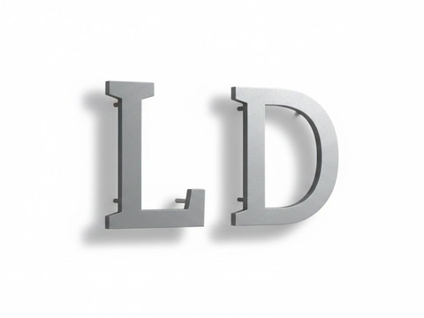 Aluminum Letters