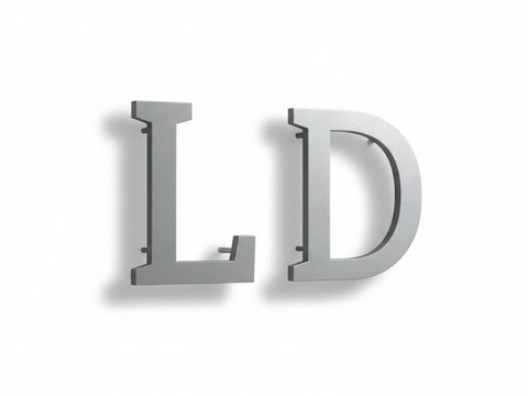 Aluminum Letters