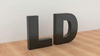 Brush Black Letters
