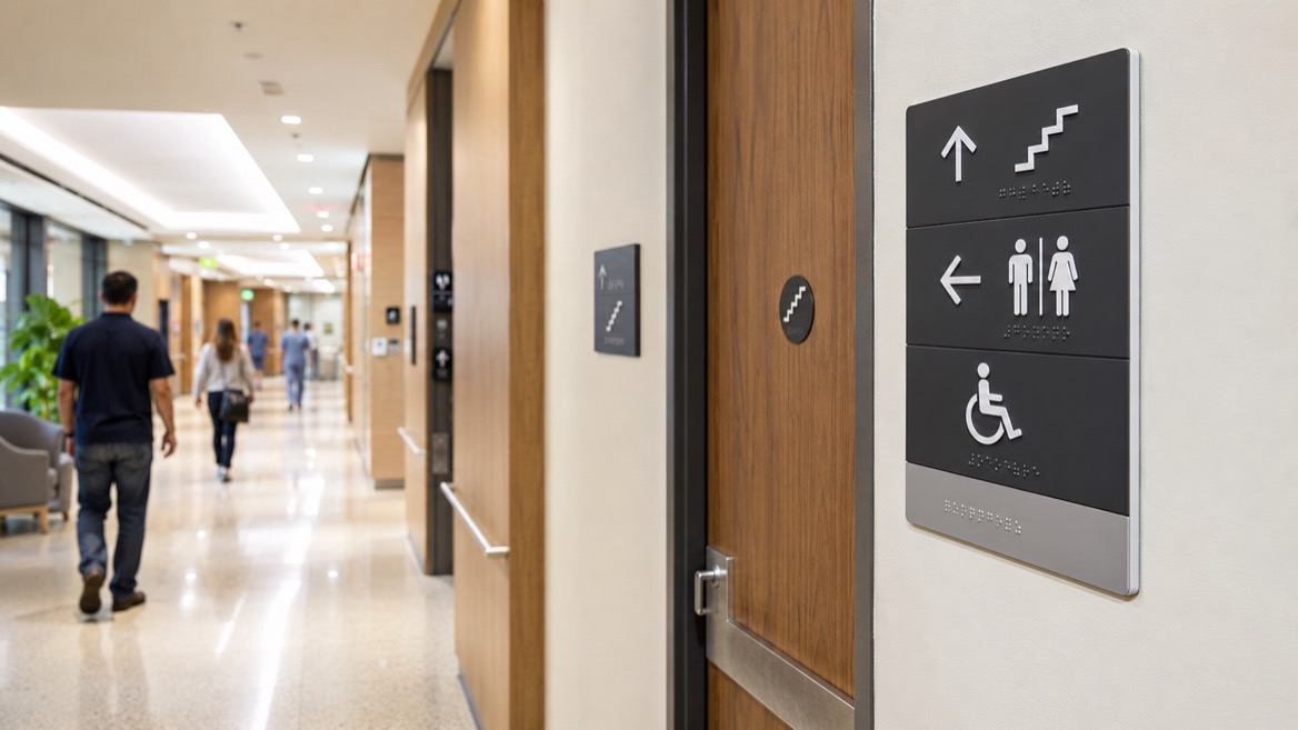 Public Space Wayfinding Signs