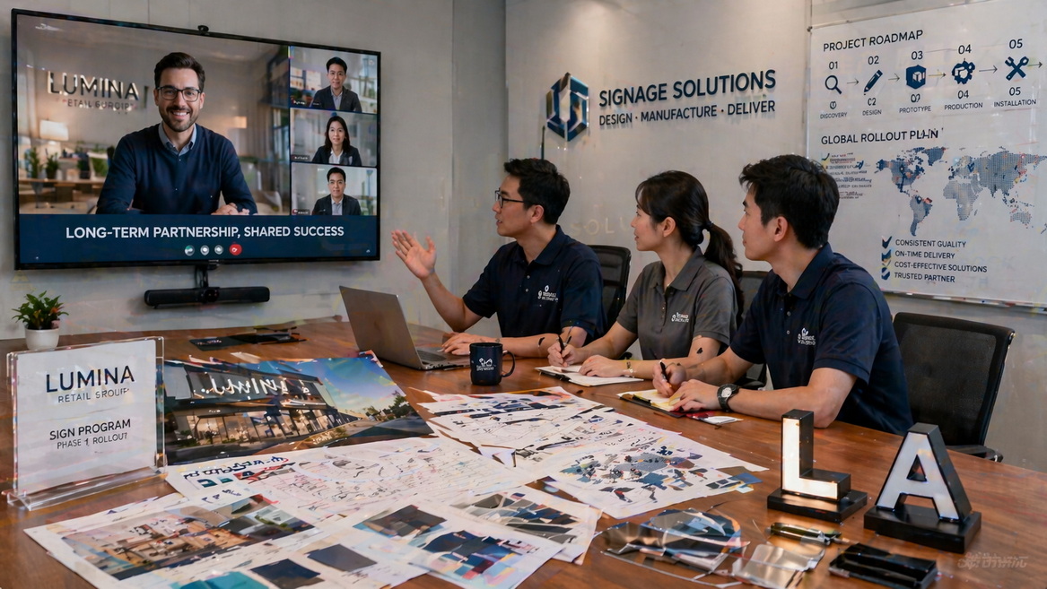 OEM Signage Project Collaboration Meeting