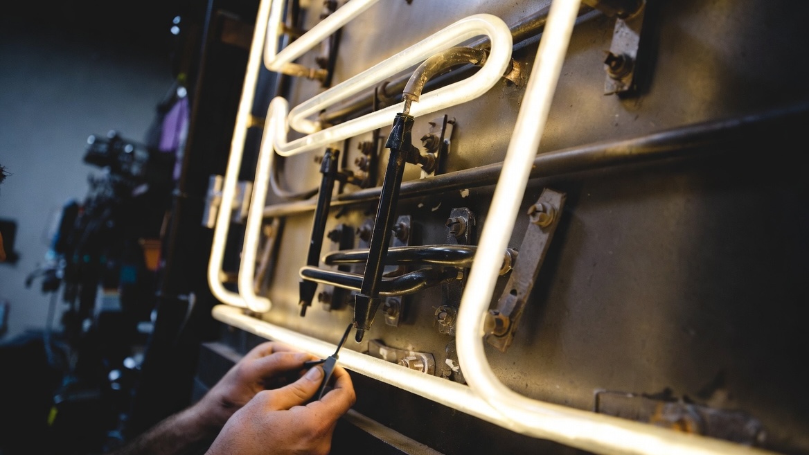 Neon Restoration Detail