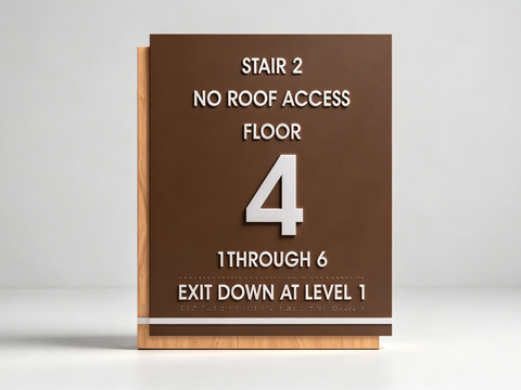 ADA Floor Signs