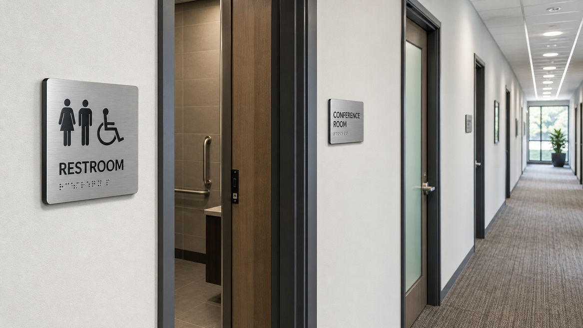 ADA Office Corridor Wayfinding
