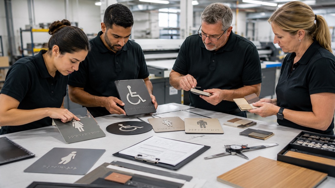 Sign Manufacturing Quality Control Sign Manufacturing Quality Control