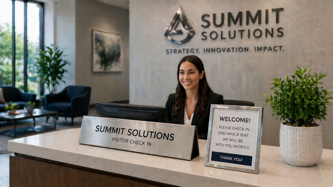 Desktop And Tabletop Signs Every Modern Office Actually Uses