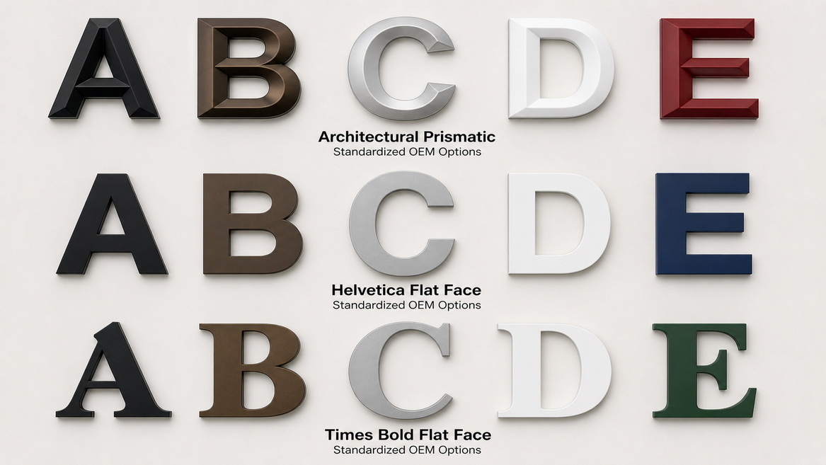Injection Molded Plastic Letters: A Practical Guide For Modern Architectural & Advertising Signage