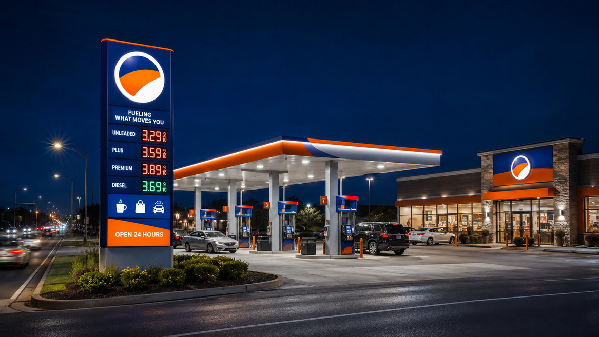 Do Your Gas Station Signs Tell The Whole Story? A Practical Guide From An OEM Signage Manufacturer