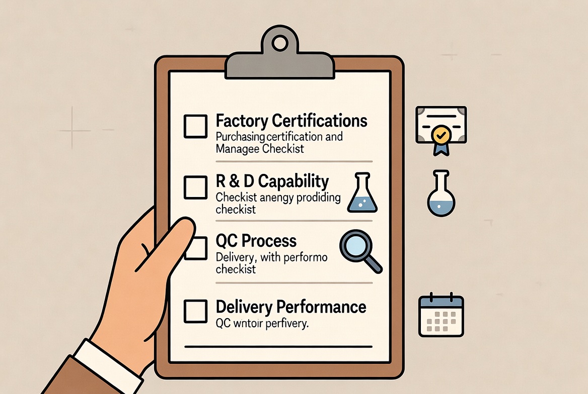 Braille Sign Supplier Evaluation Checklist