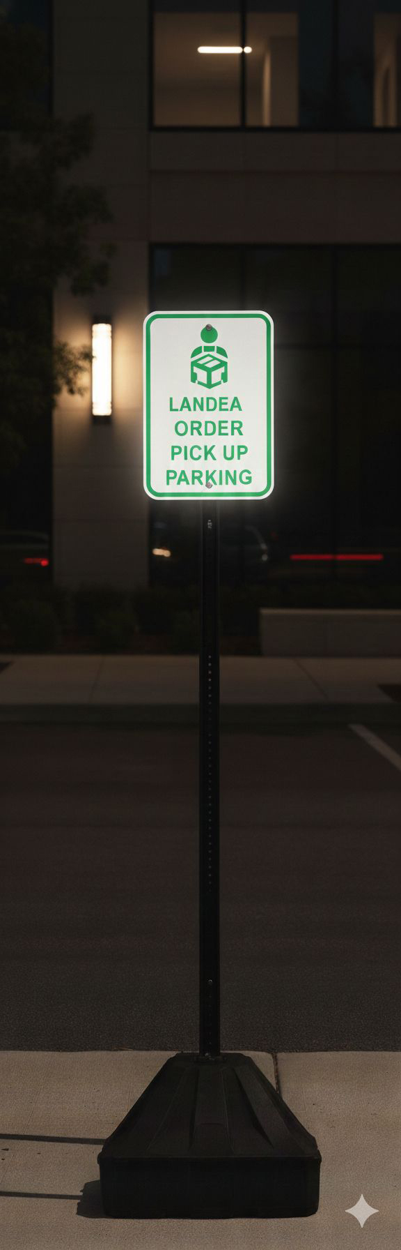 Street Sign With Postspoles (1)