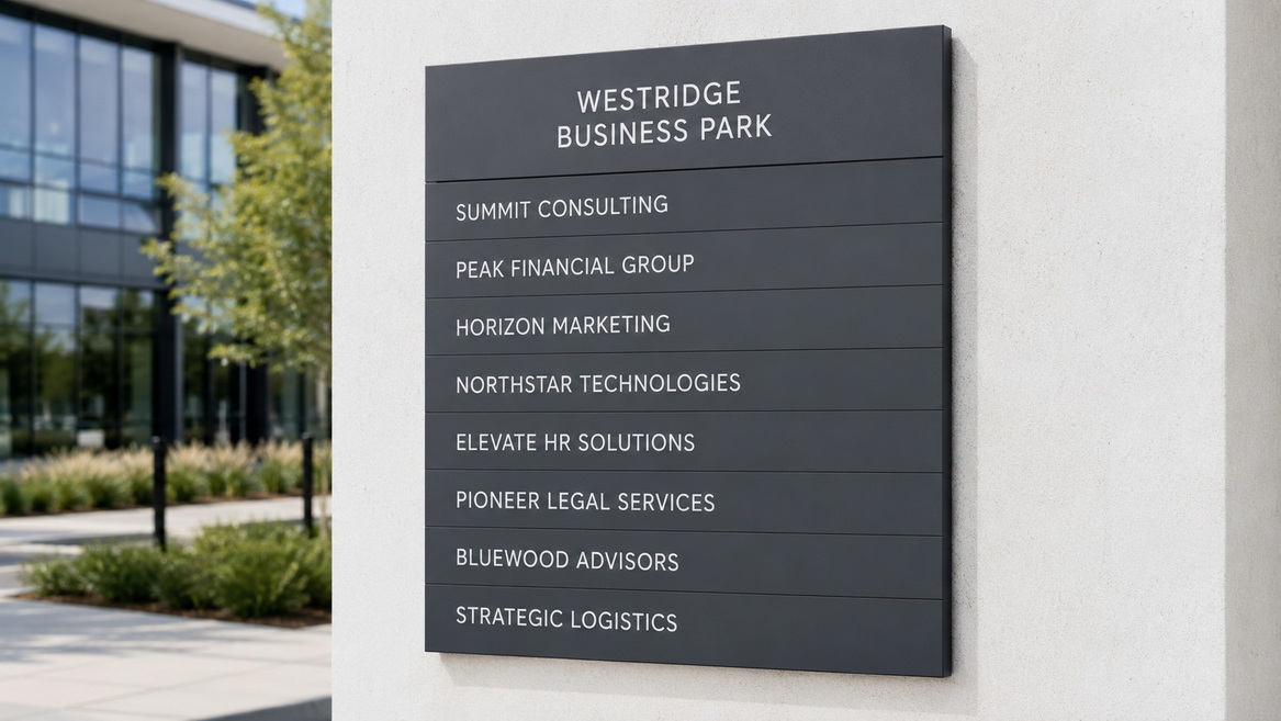Why Great Business Directory Signs Matter?
